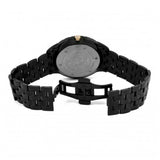 Versace Univers Quartz Black Dial Black Steel Strap Watch for Men - VEBK00618 Buy Now By Versace