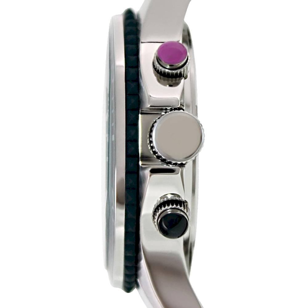 Marc Jacobs Rock Chronograph Silver Dial Silver Steel Strap Watch for Men - MBM5029 Buy Now By Marc Jacobs