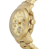 Michael Kors Runway Gold Dial Gold Stainless Steel Strap Watch for Women - MK5055 Buy Now By Michael Kors