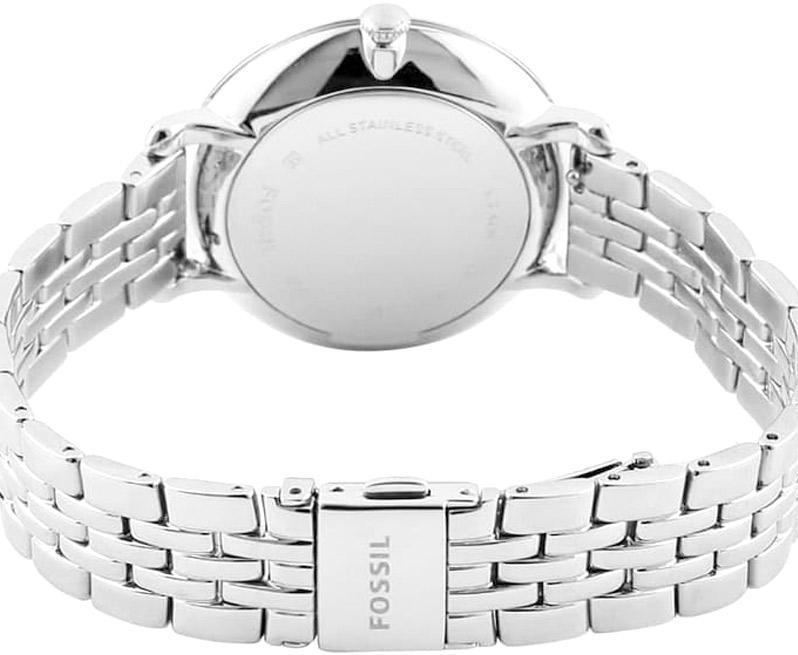 Fossil Jacqueline White Dial Silver Steel Strap Watch for Women - ES3920 Buy Now By Fossil