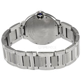 Cartier Ballon Bleu De Cartier Silver Dial Silver Steel Strap Watch for Women - WSBB0048 Buy Now By Cartier