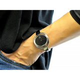 Calvin Klein Impetuous Black Dial Silver Steel Strap Watch for Women - K4F2N111 Buy Now By Calvin Klein