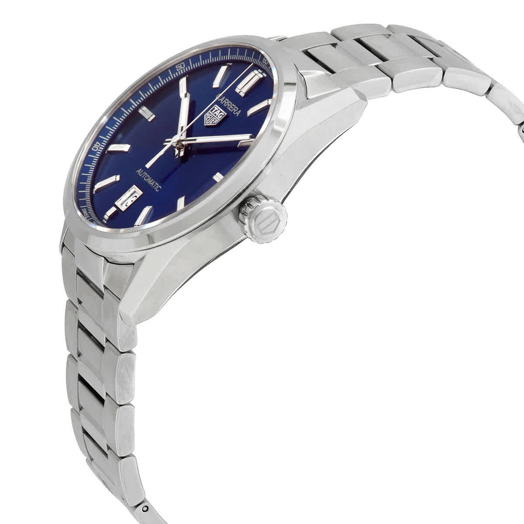 Tag Heuer Carrera Date Blue Dial Silver Steel Strap Watch for Men - WBN2112.BA0639 Buy Now By Tag Heuer