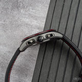 Maserati Traguardo Chronograph Black Dial Black Leather Strap Watch for Men - R8871612023 Buy Now By Maserati