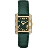 Michael Kors Emery Quartz Diamonds Green Dial Green Leather Strap Watch For Women - MK4697 Buy Now By Michael Kors