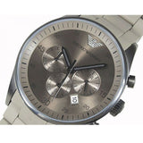 Emporio Armani Sportivo Chronograph Brown Dial Brown Steel Strap Watch For Men - AR5950 Buy Now By Emporio Armani