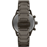 Emporio Armani Mario Chronograph Blue Dial Grey Steel Strap Watch For Men - AR80045 Buy Now By Emporio Armani