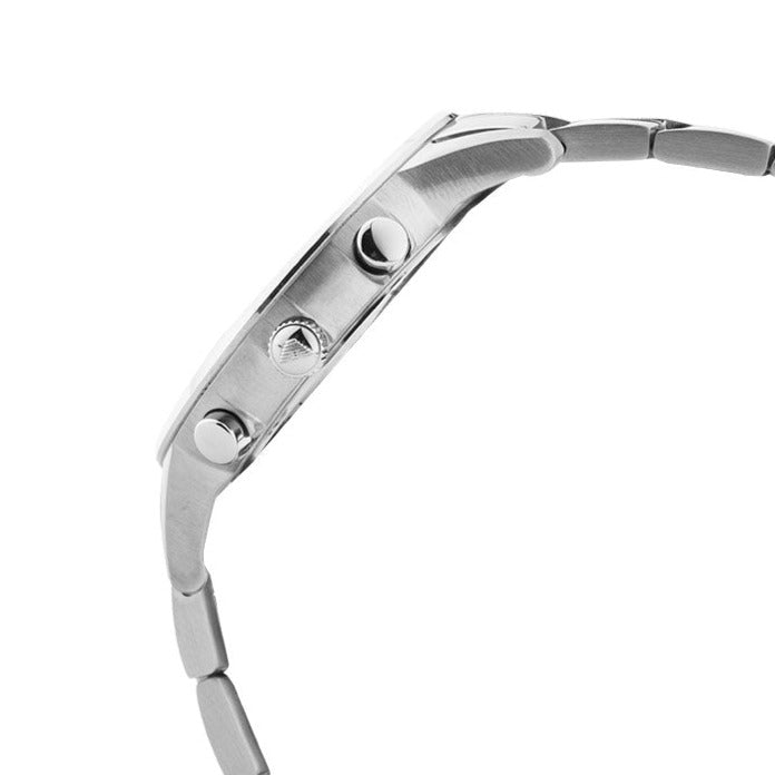 Emporio Armani Renato Chronograph Blue Dial Silver Steel Strap Watch For Men - AR11458 Buy Now By Emporio Armani