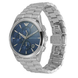 Emporio Armani Chronograph Blue Dial Silver Steel Strap Watch For Men - AR11528 Buy Now By Emporio Armani