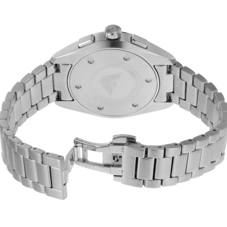 Emporio Armani Claudio Chronograph Blue Dial Silver Steel Strap Watch For Men - AR11541 Buy Now By Emporio Armani