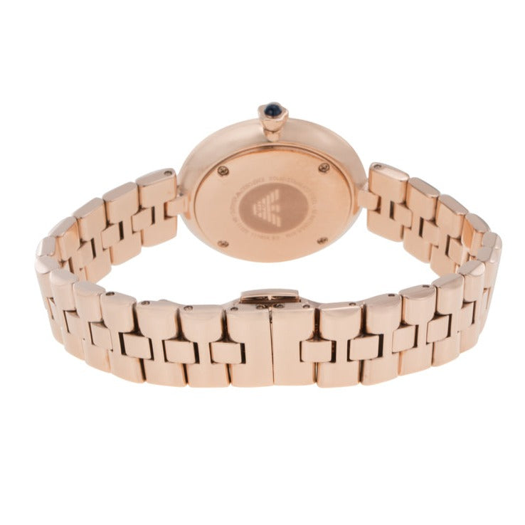 Emporio Armani Arianna Quartz Grey Dial Rose Gold Steel Strap Watch For Women - AR11220 Buy Now By Emporio Armani
