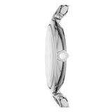 Emporio Armani Arianna Analog White Dial Silver Steel Strap Watch For Women - AR11195 Buy Now By Emporio Armani