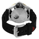 Emporio Armani Meccanico Automatic Red Dial Black Silicon Strap Watch For Men - AR60070 Buy Now By Emporio Armani