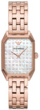 Emporio Armani Gioia Quartz Mother of Pearl Dial Rose Gold Steel Strap Watch For Women - AR11389 Buy Now By Emporio Armani