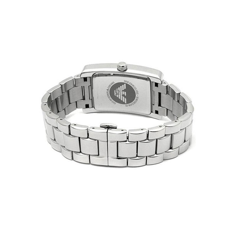 Emporio Armani White Dial Silver Stainless Steel Watch For Women - AR0146 Buy Now By Emporio Armani