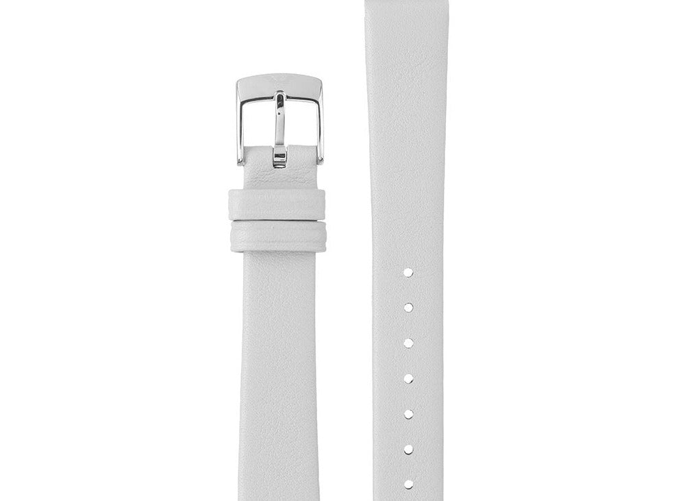 Emporio Armani White Dial Light Blue Leather Strap Watch For Women - AR11002 Buy Now By Emporio Armani