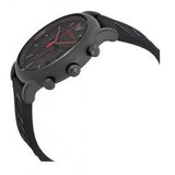 Emporio Armani Luigi Chronograph Black Dial Black Rubber Strap Watch For Men - AR11024 Buy Now By Emporio Armani