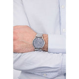 Emporio Armani Kappa Quartz Grey Dial Silver Mesh Bracelet Watch For Men - AR11068 Buy Now By Emporio Armani