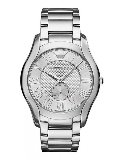 Emporio Armani Dress Quartz Silver Dial Silver Steel Strap Watch For Men - AR11084 Buy Now By Emporio Armani