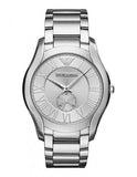 Emporio Armani Dress Quartz Silver Dial Silver Steel Strap Watch For Men - AR11084 Buy Now By Emporio Armani