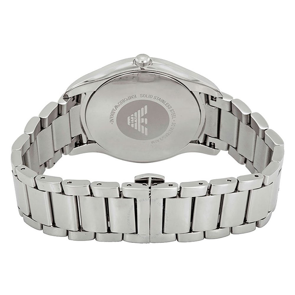 Emporio Armani Dress Quartz Silver Dial Silver Steel Strap Watch For Men - AR11084 Buy Now By Emporio Armani