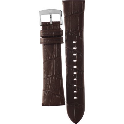 Emporio Armani Chronograph White Dial Brown Leather Strap Watch For Men - AR11033 Buy Now By Emporio Armani