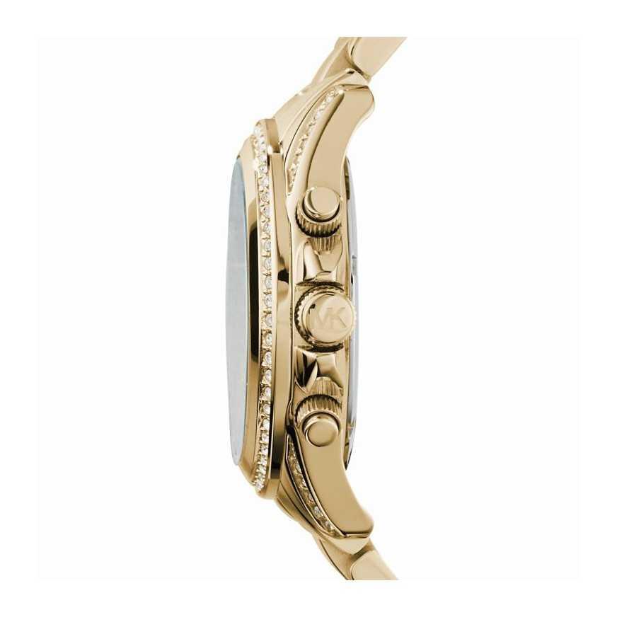 Michael Kors Runway Gold Dial Gold Steel Strap Watch for Women - MK5166 Buy Now By Michael Kors