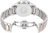 Emporio Armani Renato Chronograph Black Dial Two Tone Steel Strap Watch For Men - AR11165 Buy Now By Emporio Armani
