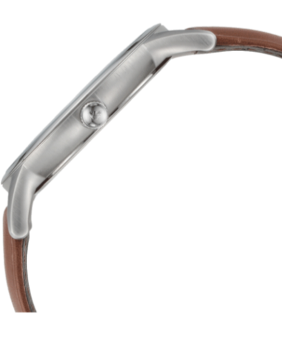 Emporio Armani Renato Quartz Silver Dial Brown Leather Strap Watch For Men - AR11185 Buy Now By Emporio Armani