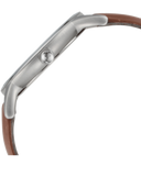 Emporio Armani Renato Quartz Silver Dial Brown Leather Strap Watch For Men - AR11185 Buy Now By Emporio Armani