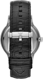 Emporio Armani Renato Analog Black Dial Black Leather Strap Watch For Men - AR11186 Buy Now By Emporio Armani