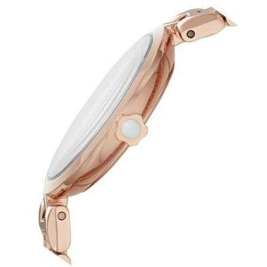 Emporio Armani Arianna Analog Mother of Pearl Dial Rose Gold Steel Strap Watch For Women - AR11196 Buy Now By Emporio Armani