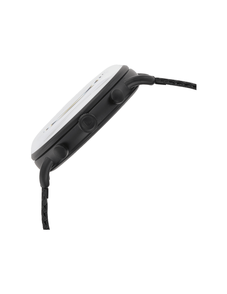 Emporio Armani Aviator Chronograph Blue Dial Black Mesh Bracelet Watch For Men - AR11201 Buy Now By Emporio Armani