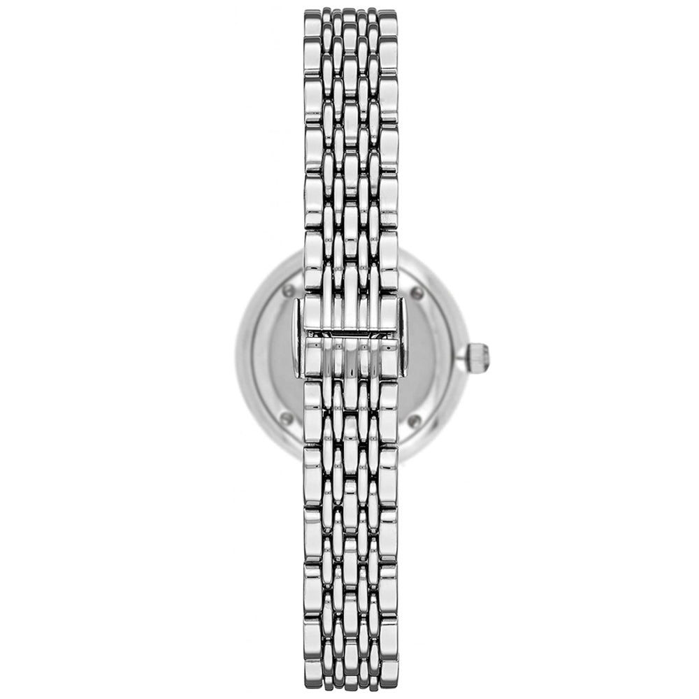 Emporio Armani Donna Mother of Pearl Dial Silver Steel Strap Watch For Women - AR11204 Buy Now By Emporio Armani