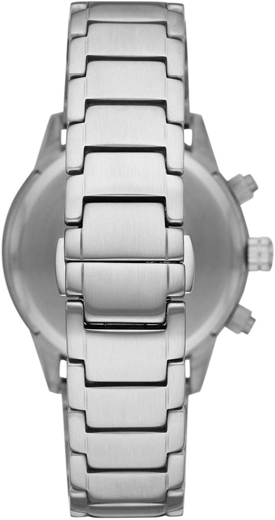 Emporio Armani Mario Chronograph Blue Dial Silver Steel Strap Watch For Men - AR11306 Buy Now By Emporio Armani