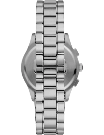 Emporio Armani Paolo Chronograph Black Dial Silver Steel Strap Watch For Men - AR11602 Buy Now By Emporio Armani