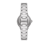 Emporio Armani Mia Three Crystals Silver Dial Silver Steel Strap Watch For Women - AR11632 Buy Now By Emporio Armani