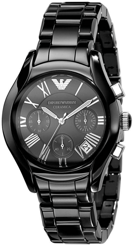 Emporio Armani Black Ceramic Dial Ceramic Strap Watch For Women - AR1401 Buy Now By Emporio Armani