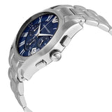 Emporio Armani Classic Blue Dial Silver Steel Strap Watch For Men - AR1635 Buy Now By Emporio Armani