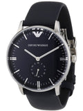 Emporio Armani Analog Quartz Blue Dial Blue Leather Strap Watch For Men - AR1647 Buy Now By Emporio Armani
