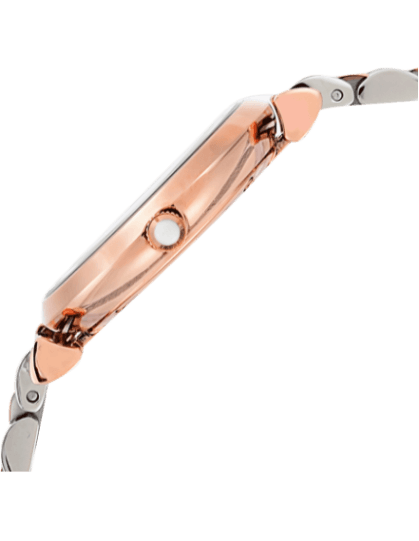 Emporio Armani T Bar Gianni Classic Mother Of Pearl Dial Two Tone Steel Strap Watch For Women - AR1683 Buy Now By Emporio Armani