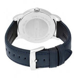Emporio Armani Classic Quartz Blue Dial Black Leather Strap Watch For Men - AR1731 Buy Now By Emporio Armani