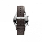 Emporio Armani Classic Chronograph Brown Dial Brown Leather Strap Watch For Men - AR1734 Buy Now By Emporio Armani
