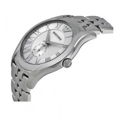 Emporio Armani Classic Quartz Silver Dial Silver Steel Strap Watch For Men - AR1788 Buy Now By Emporio Armani