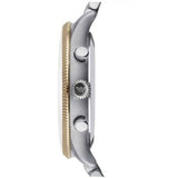 Emporio Armani Classic Blue Dial Two Tone Steel Strap Watch For Men - AR1847 Buy Now By Emporio Armani