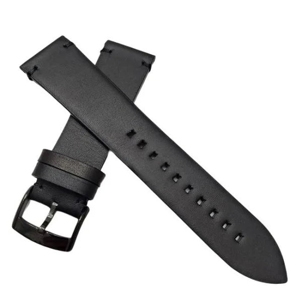 Emporio Armani Dress Chronograph Black Dial Black Leather Strap Watch For Men - AR1918 Buy Now By Emporio Armani