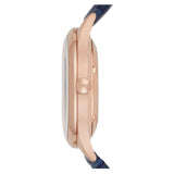 Emporio Armani Meccanico Automatic White Dial Blue Leather Strap Watch For Men - AR1947 Buy Now By Emporio Armani