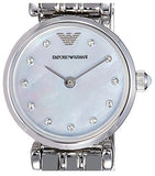 Emporio Armani Gianni Blue Dial Silver Steel Strap Watch For Women - AR1961 Buy Now By Emporio Armani
