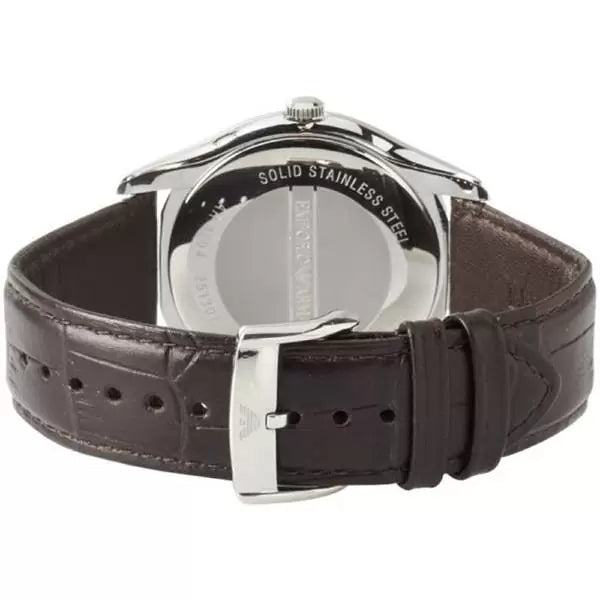 Emporio Armani Renato Classic Brown Dial Brown Leather Strap Watch For Men - AR2413 Buy Now By Emporio Armani