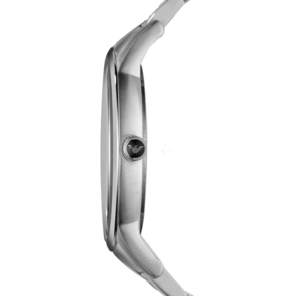 Emporio Armani Sportivo Black Dial Silver Stainless Steel Watch For Men - AR2457 Buy Now By Emporio Armani